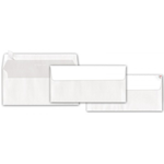Buste commerciali adesive senza finestra - Chiusura taglio quadro - 11x23 cm 80 g - 500 buste