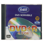 DVD+R - 4,7 GB - jewel case - Silver