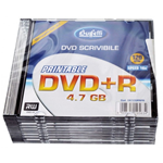 DVD+R - 4,7 GB - slim case - Stampabile inkjet