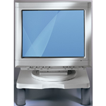 Supporto monitor standard - grigio