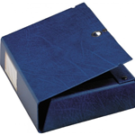Scatola progetti Scatto - Dorso 12 cm - 35x25 cm - blu