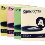Carta e cartoncini tinte tenui Rismacqua - A3 - 200 g/mq - 5 assortiti