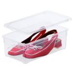 Scatola Clearbox 5L - per scarpe - bianco