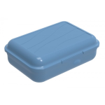 Contenitore con coperchio integrato + divisore - Fun Box 0,90L - blu