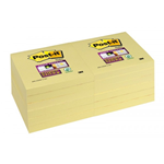 Post-it® Super Sticky Canary - 76x76 mm - giallo canary - 654-12SSCY-EU  - conf. da 12 pz.