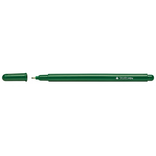 031124000 - Penna con punta sintetica Tratto Pen - verde - Tratto