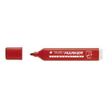 Marcatore permanente Tratto Marker - rosso - Punta a scalpello - Tratto 1-5 mm
