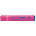 Evidenziatore Tratto Video - rosa - Tratto 1- 5 mm - punta a scalpello