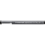 Penna Pigment Liner Nero - punta scalpello - Larghezza tratto 0,3-2,0 mm
