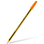 Penna a sfera Noris Stick Staedtler - 1 mm - Punta fine - Arancio