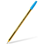 Penna a sfera Noris Stick Staedtler - 1 mm - Punta fine - Azzurro