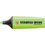 Evidenziatore STABILO BOSS Original - verde - Tratto 2-5 mm - Punta a scalpello