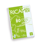 Ricambi Pigna - Rigatura 4M - Quadretto elementari e medie - 80 fogli - 80 g